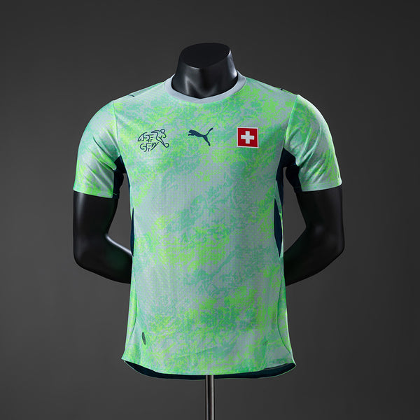 Camisola Suíça Alternativa 26/27 - Mundial 2026 - Versão Jogador