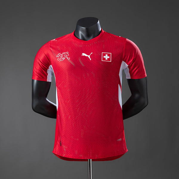 Camisola Suíça Principal 26/27 - Mundial 2026 - Versão Jogador