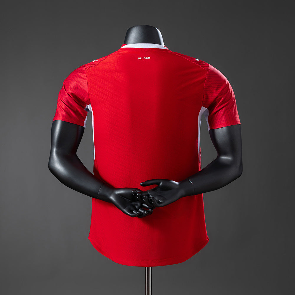 Camisola Suíça Principal 26/27 - Mundial 2026 - Versão Jogador