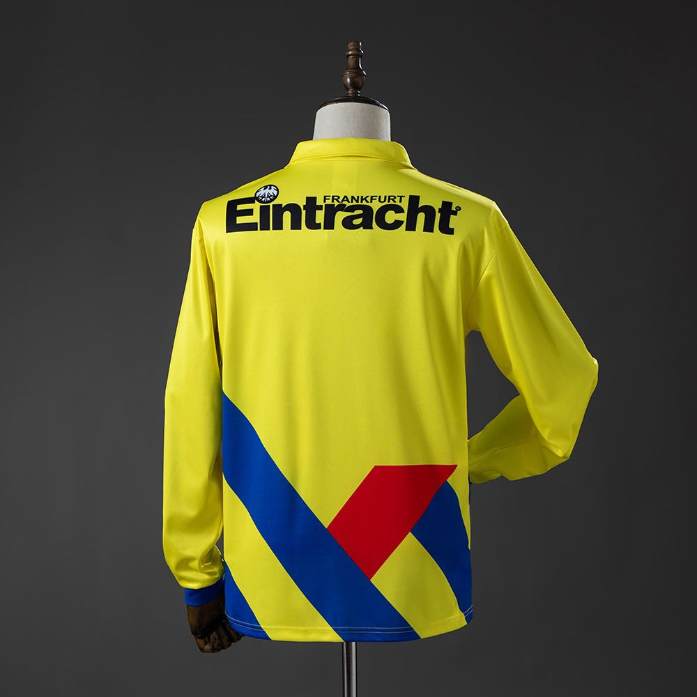 Camisola Eintracht Frankfurt Alternativa 93/96 Retro - Manga Comprida