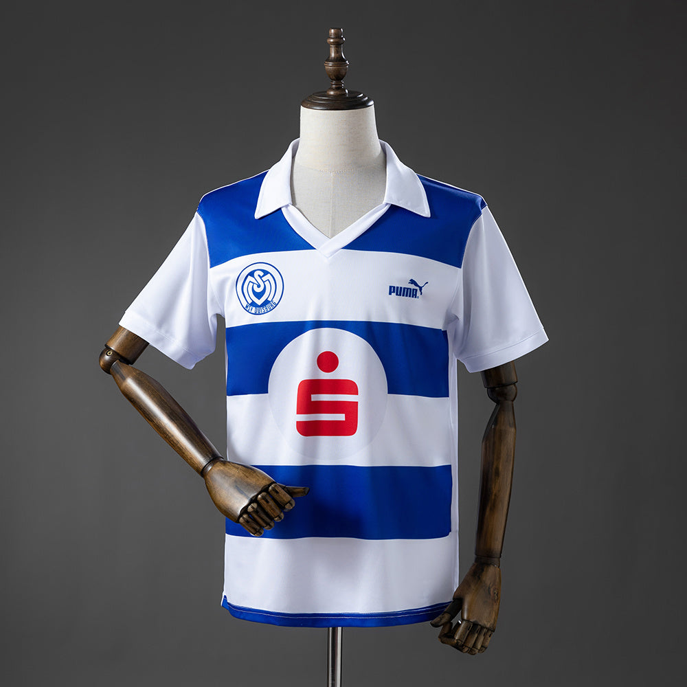Camisola MSV Duisburg Principal 90/91 Retro
