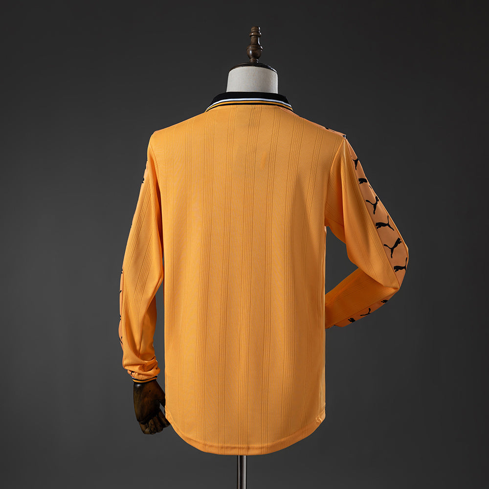 Camisola Wolves Principal 98/99 Retro - Manga Comprida