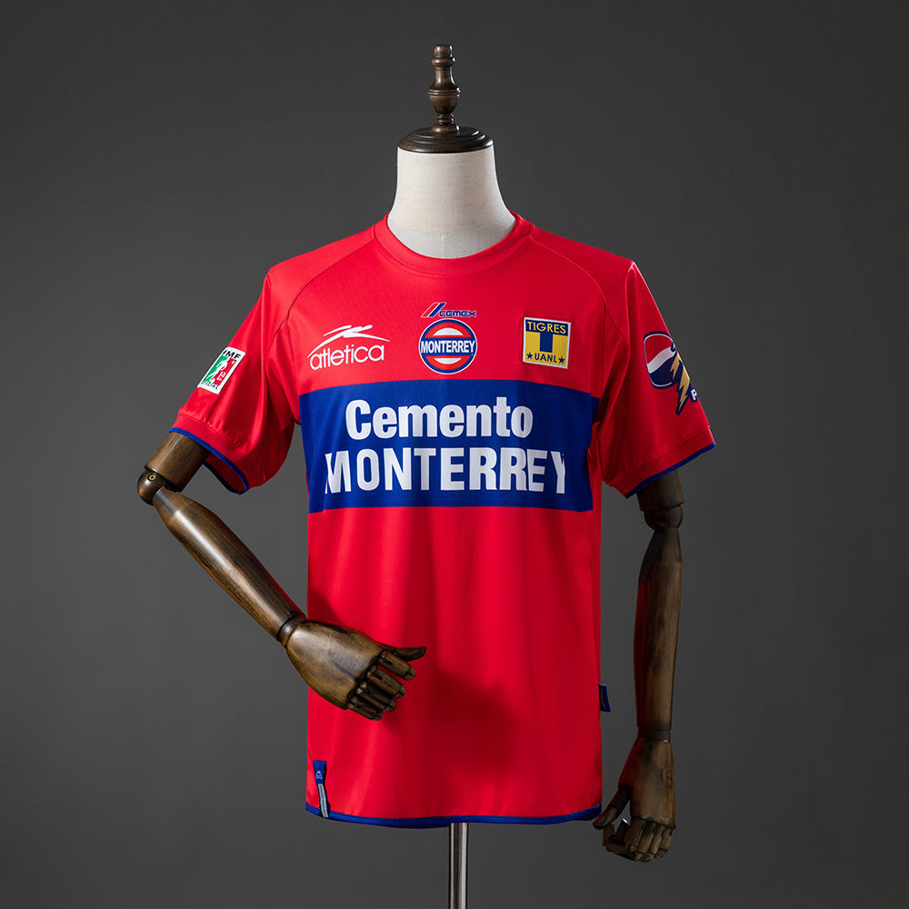 Camisola Tigres Alternativa 01/02 Retro