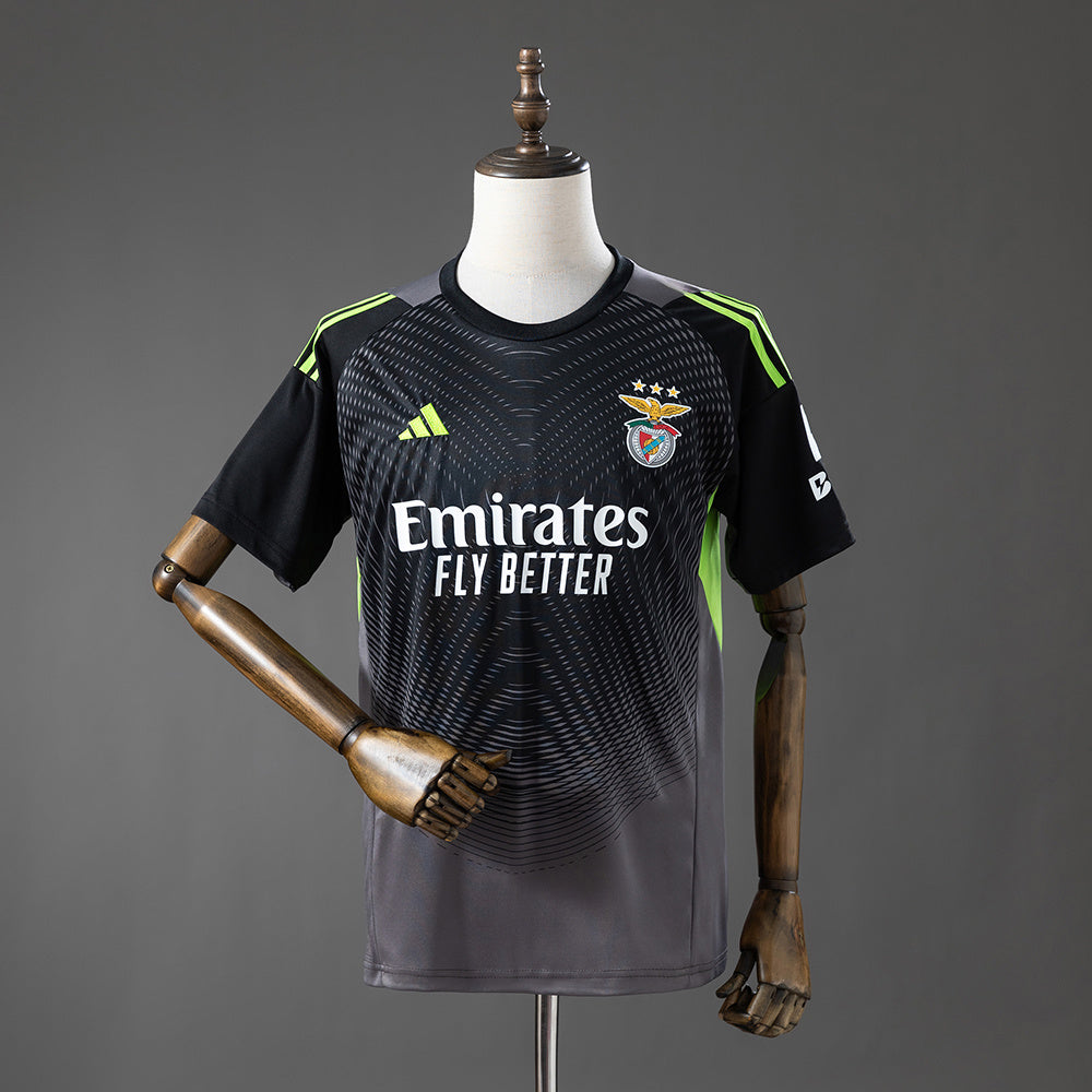Camisola Benfica Guarda-Redes Preta e Cinzenta 26/27