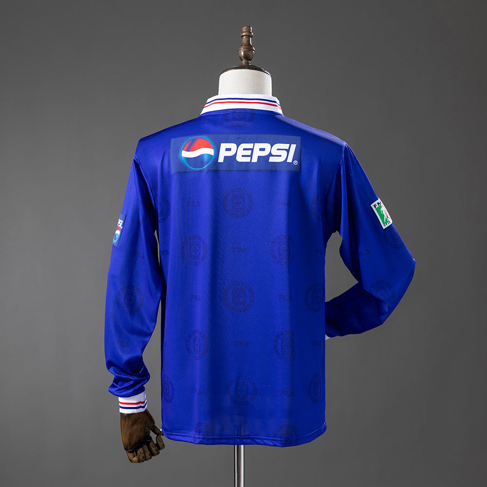 Camisola Cruz Azul Principal 98/99 Retro - Manga Comprida