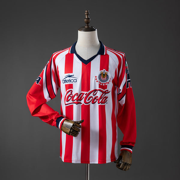 Camisola Chivas Principal 98/99 Retro - Manga Comprida