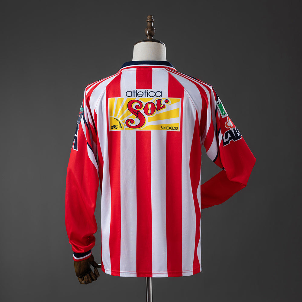 Camisola Chivas Principal 98/99 Retro - Manga Comprida
