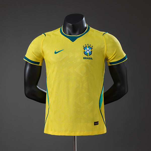 Camisola Brasil Principal 26/27 - Mundial 2026 - Versão Jogador