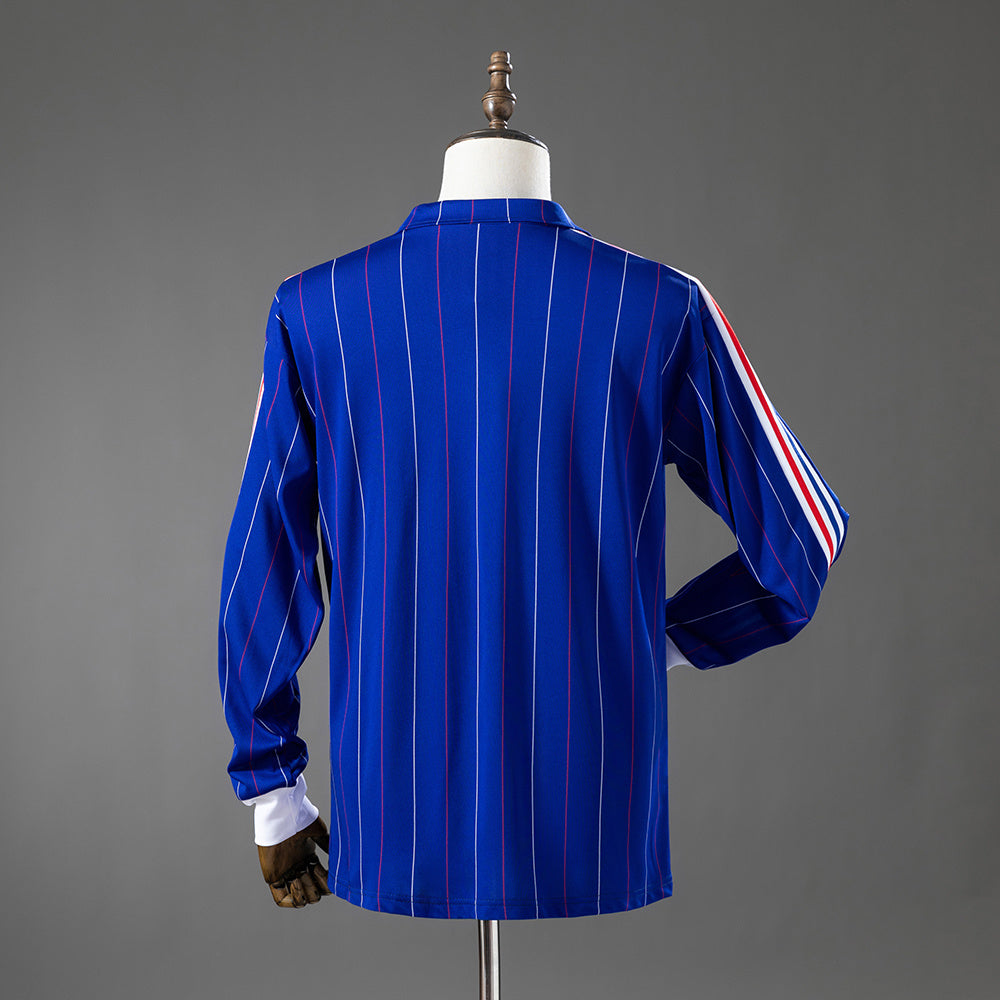 Camisola França Principal 80/82 Retro - Manga Comprida