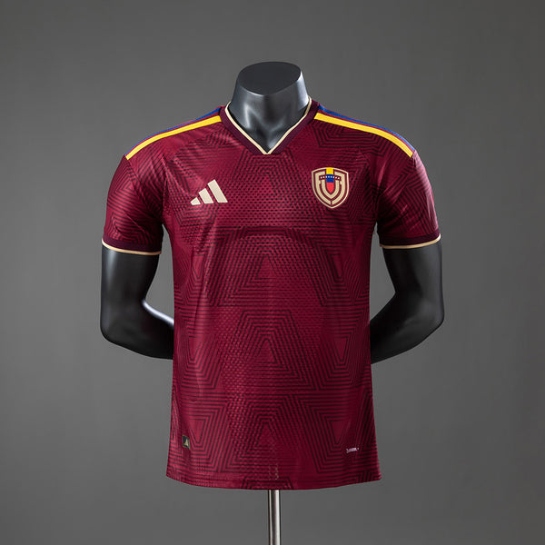 Camisola Venezuela Principal 26/27 - Mundial 2026 - Versão Jogador
