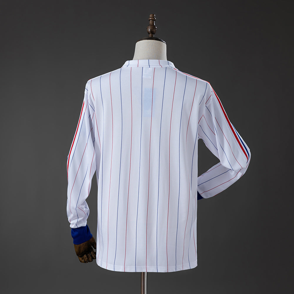 Camisola França Alternativa 80/82 Retro - Manga Comprida