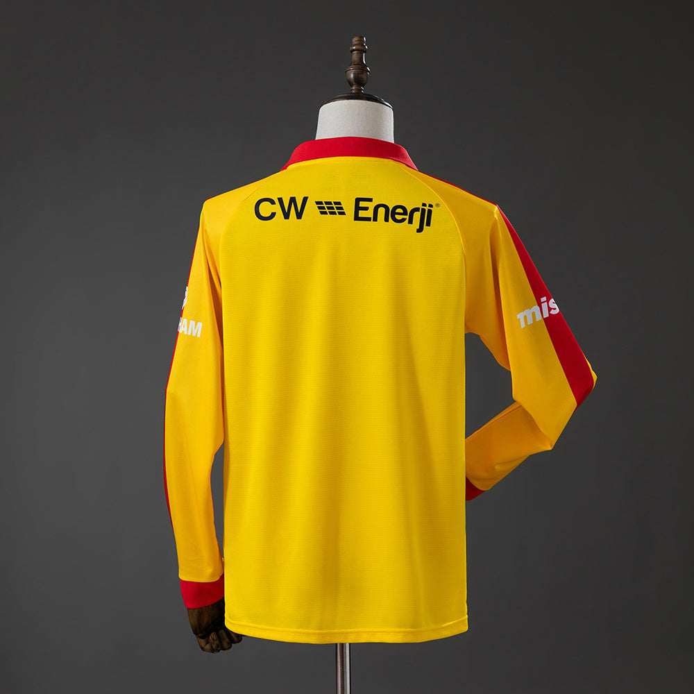 Camisola Galatasaray Edição Especial Amarela 25/26 Retro - Manga Comprida