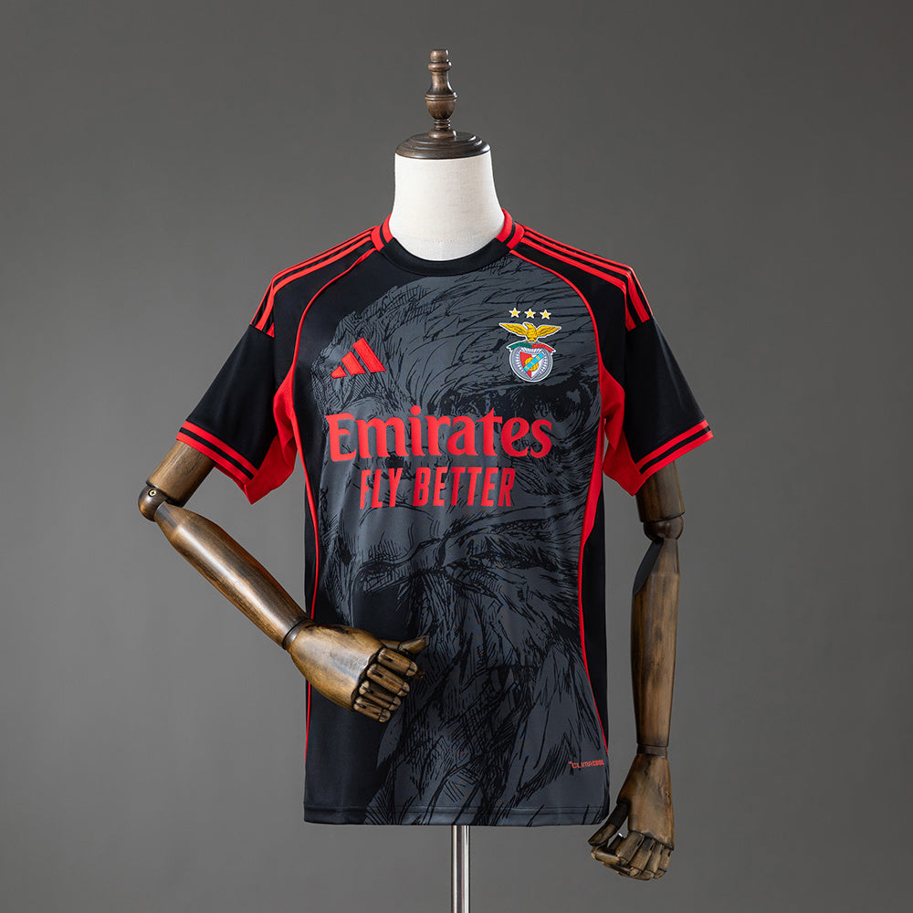 Camisola Benfica Edição Especial Águia Preta e Vermelha 26/27