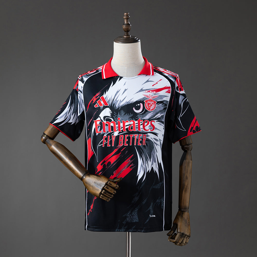 Camisola Benfica Edição Especial Águia Preta e Branca 26/27
