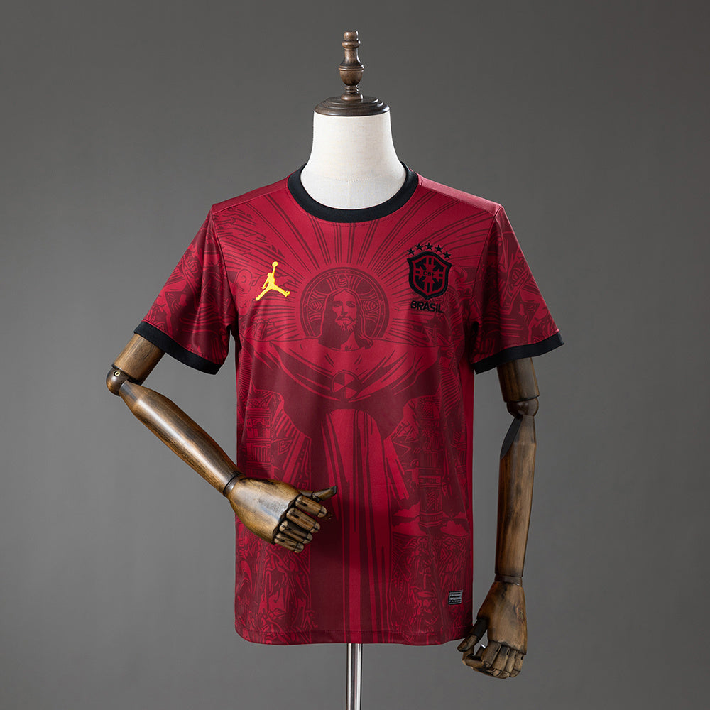 Camisola Brasil Edição Especial Vermelha 26/27 - Mundial 2026