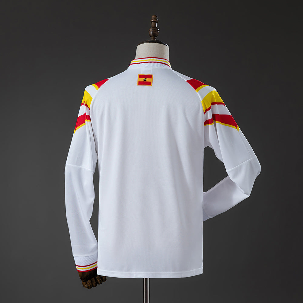 Camisola Espanha Alternativa 96/97 Retro - Manga Comprida
