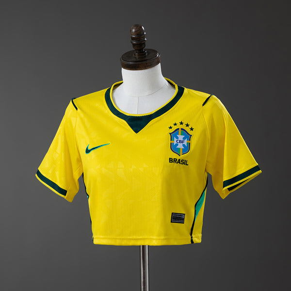 Camisola Brasil Principal 26/27 - Mundial 2026 - Versão Feminina