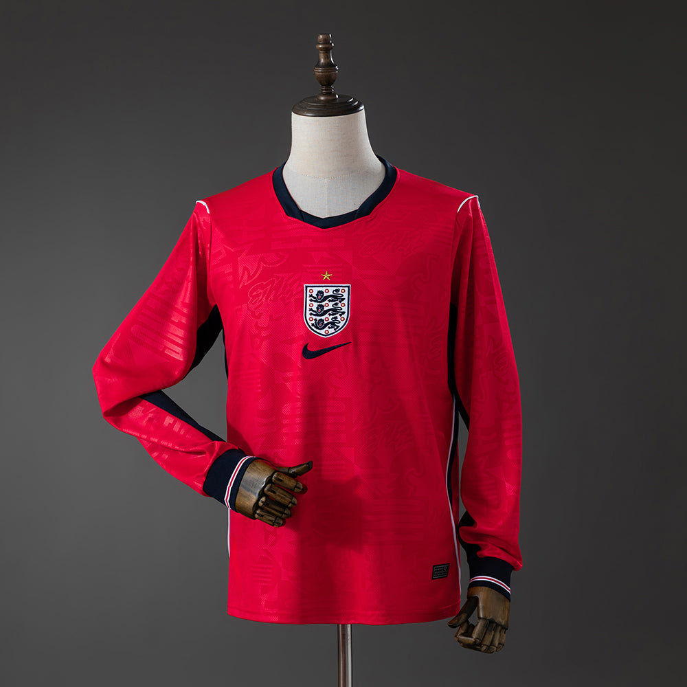 Camisola Inglaterra Alternativa 26/27 - Mundial 2026 - Manga Comprida