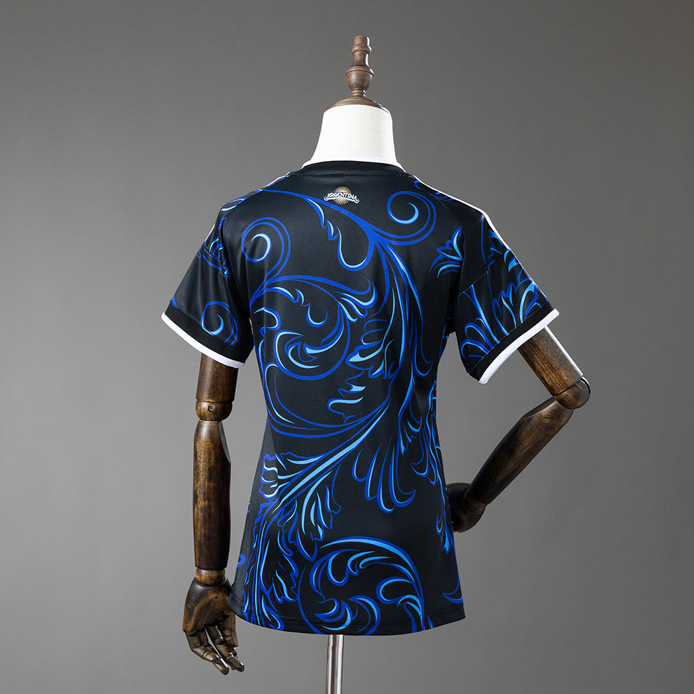 Camisola Argentina Alternativa 26/27 - Mundial 2026 - Versão Feminina (Modelo 2)