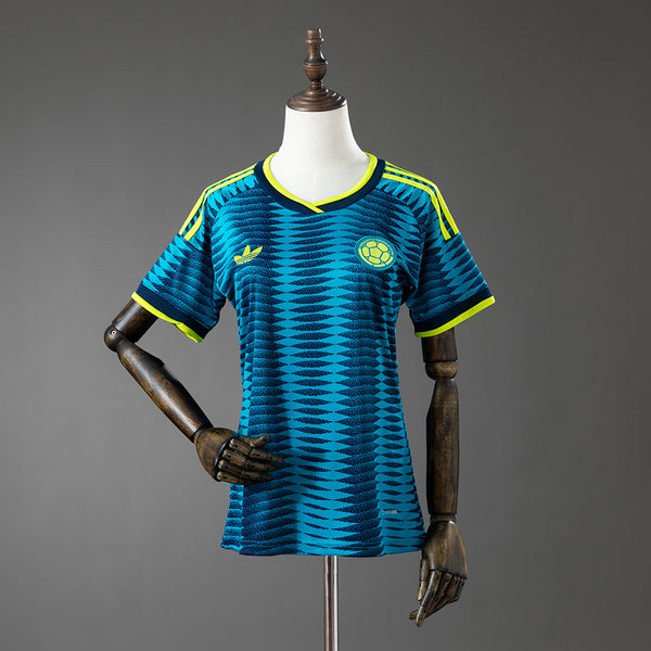 Camisola Colômbia Alternativa 26/27 - Mundial 2026 - Versão Feminina