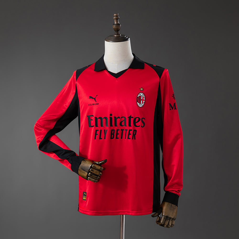 Camisola AC Milan x Slam Jam Quarta 25/26 - Manga Comprida