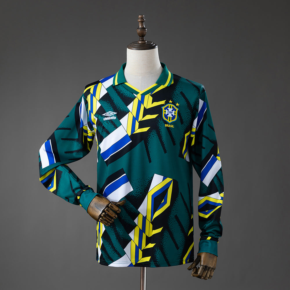 Camisola Brasil Guarda-Redes 96/97 Retro - Manga Comprida