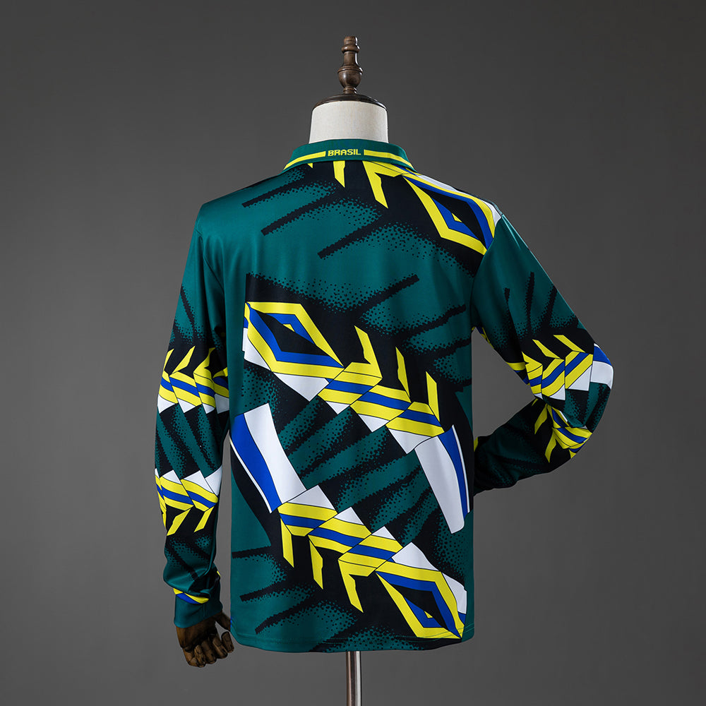 Camisola Brasil Guarda-Redes 96/97 Retro - Manga Comprida