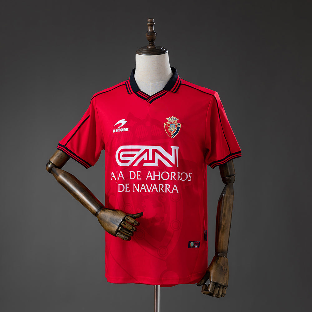 Camisola Osasuna Principal 98/00 Retro