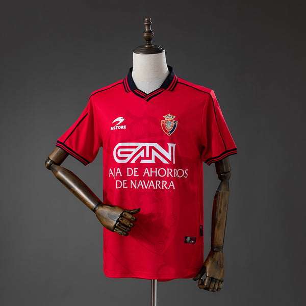 Camisola Osasuna Principal 98/00 Retro