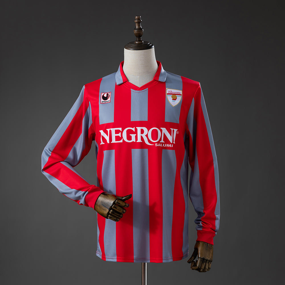 Camisola Cremonese Principal 95/96 Retro - Manga Comprida