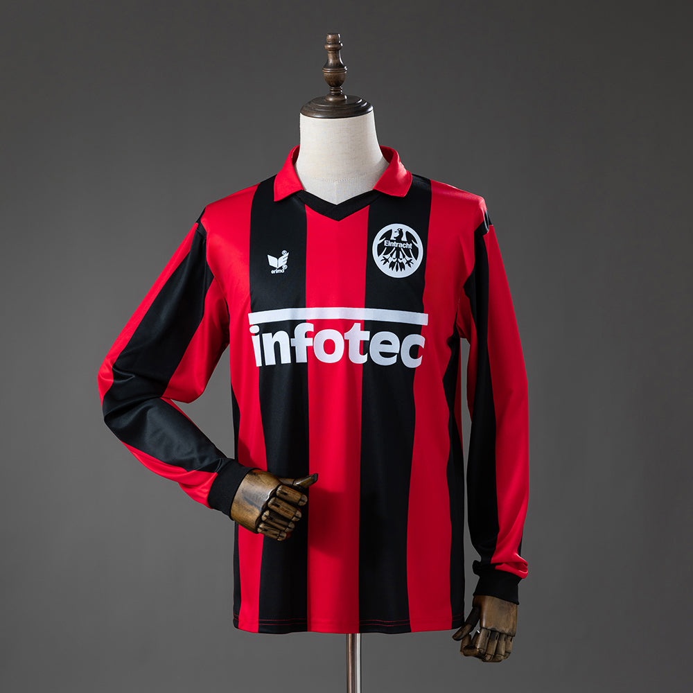 Camisola Eintracht Frankfurt Principal 83/84 Retro - Manga Comprida