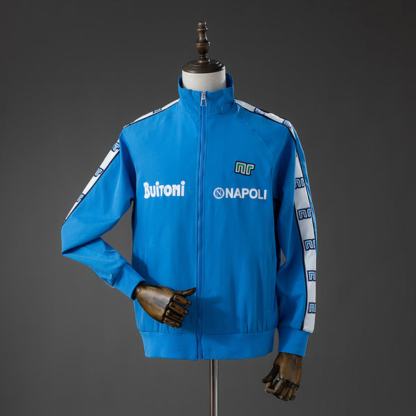 Corta-Vento Nápoles 87/88 Retro - Azul