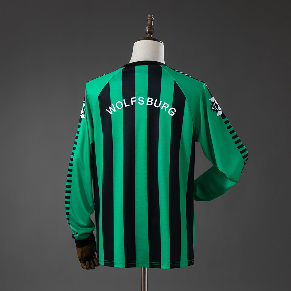 Camisola Wolfsburg Alternativa 95/96 Retro - Manga Comprida