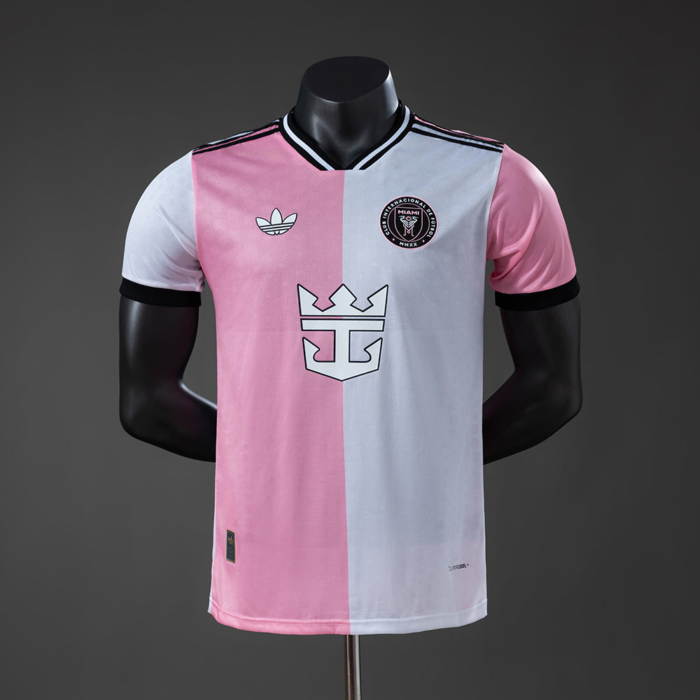 Camisola Inter Miami Edição Especial Rosa e Branca 26/27 - Versão Jogador