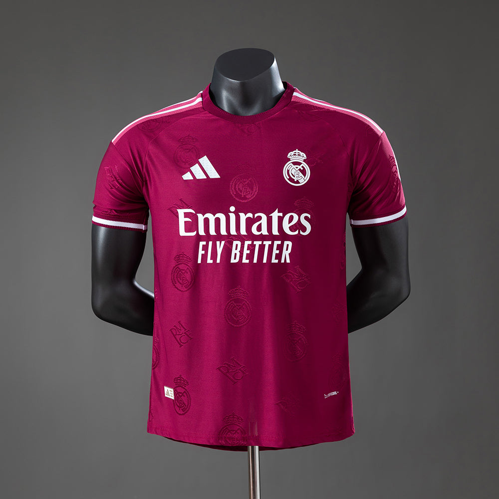 Camisola Real Madrid Edição Especial Grená 26/27 - Versão Jogador