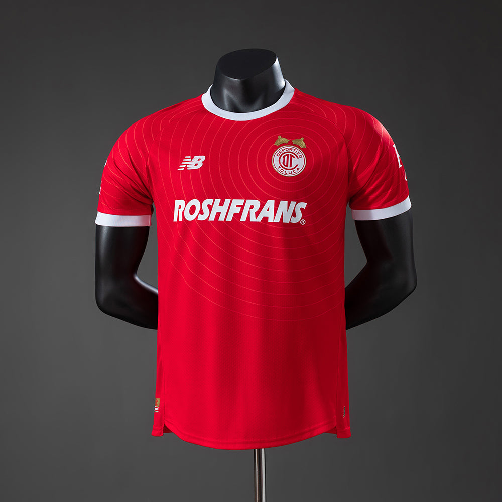 Camisola Toluca Principal 26/27 - Versão Jogador (Modelo 2)