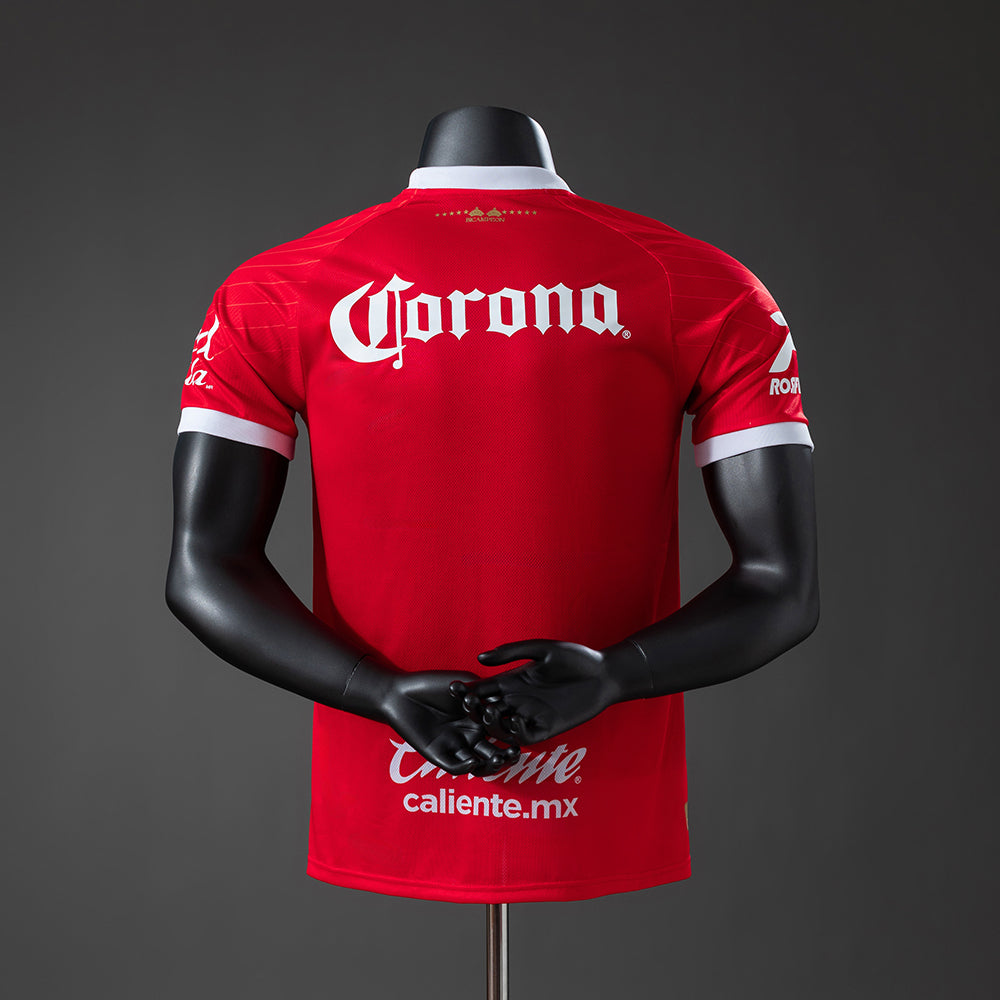 Camisola Toluca Principal 26/27 - Versão Jogador (Modelo 2)
