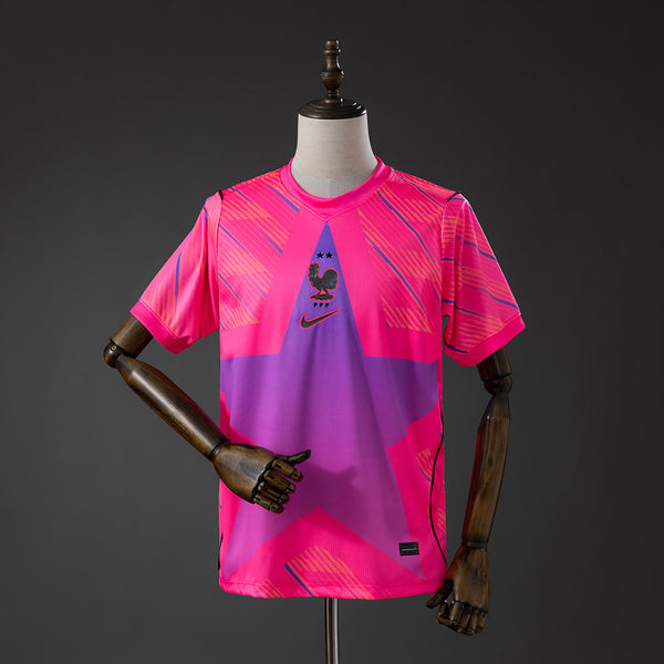 Camisola França Guarda-Redes Rosa 26/27 - Mundial 2026