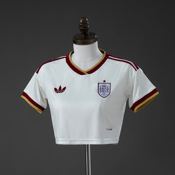 Camisola Espanha Alternativa 26/27 - Mundial 2026 - Versão Feminina