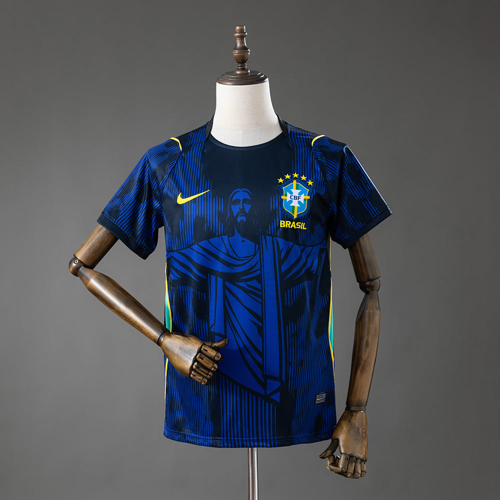 Camisola Brasil Edição Especial Jesus Azul 26/27 - Mundial 2026