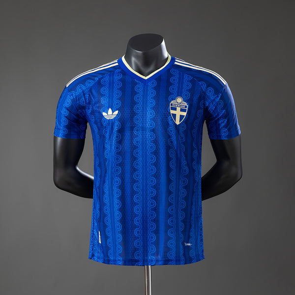 Camisola Suécia Alternativa 26/27 - Mundial 2026 - Versão Jogador