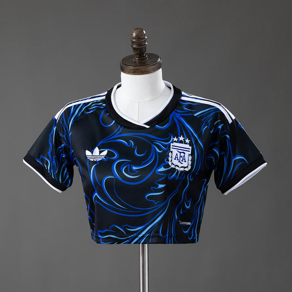 Camisola Argentina Alternativa 26/27 - Mundial 2026 - Versão Feminina