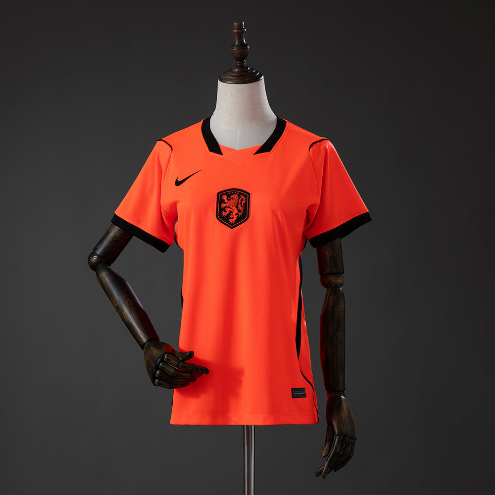 Camisola Holanda Principal 26/27 - Mundial 2026 - Versão Feminina