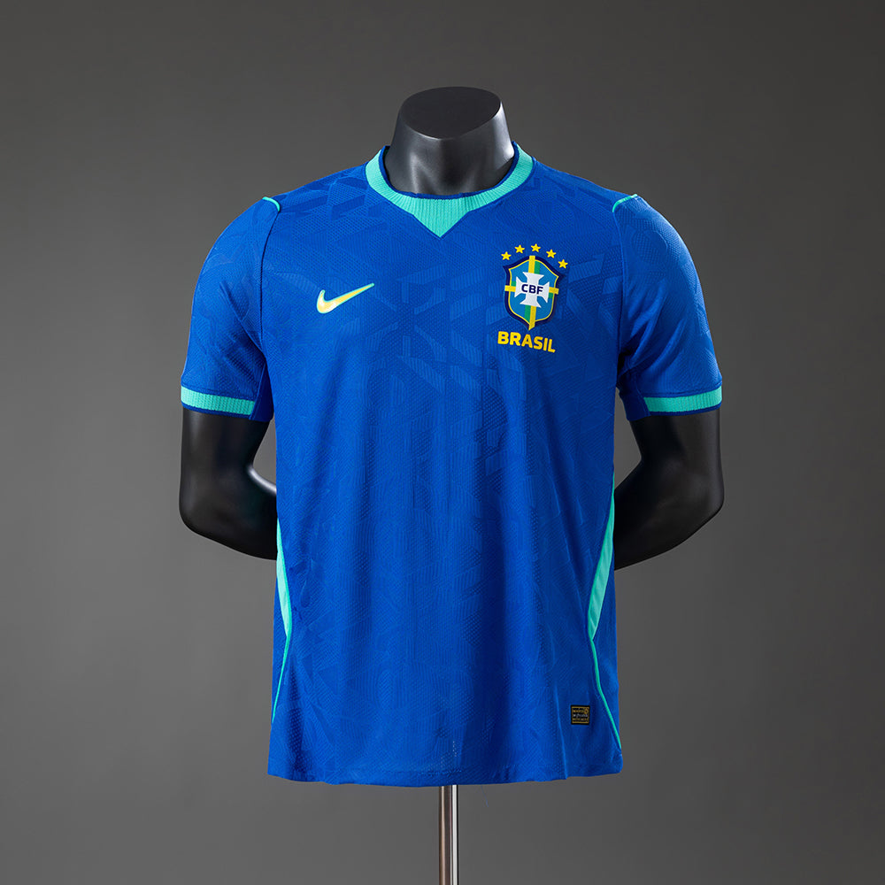 Camisola Brasil Azul 26/27 - Mundial 2026 - Versão Jogador
