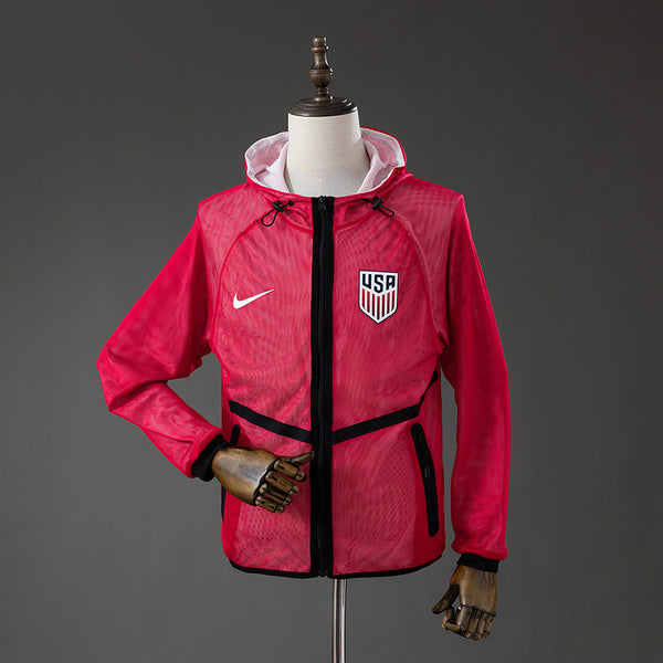 Casaco Anthem Estados Unidos 2026 - Vermelho