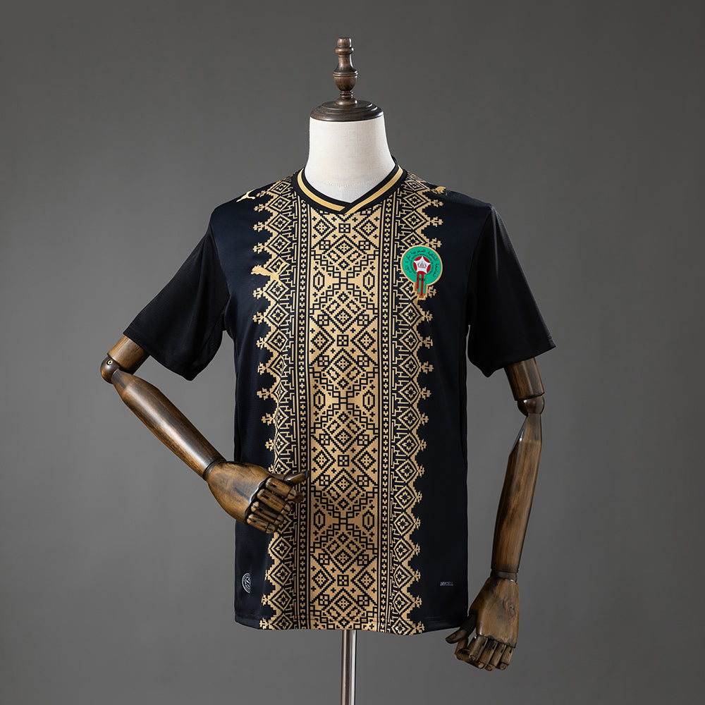 Camisola Marrocos Edição Especial Preta 26/27 - Mundial 2026