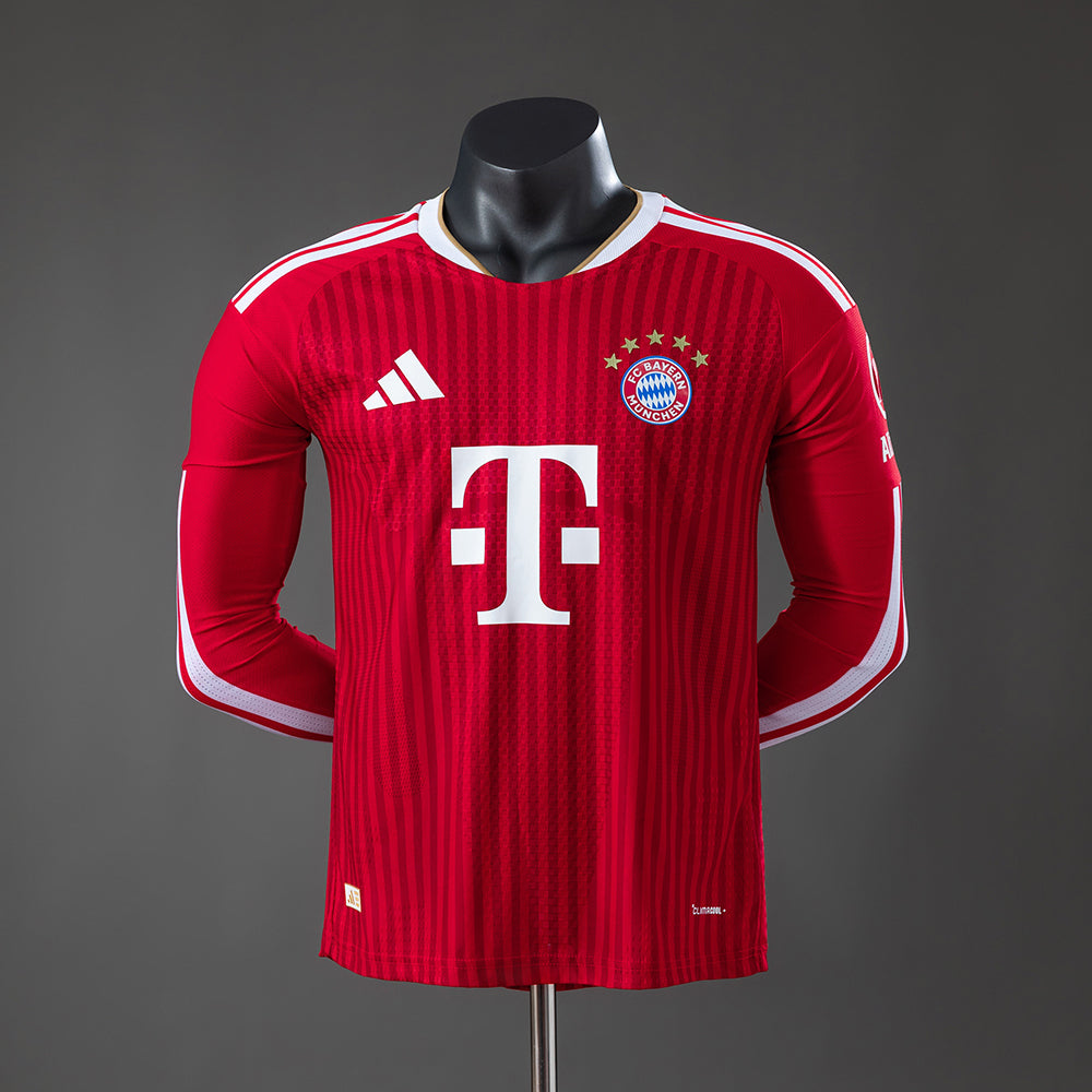 Camisola Bayern Munique Principal 26/27 - Manga Comprida - Versão Jogador