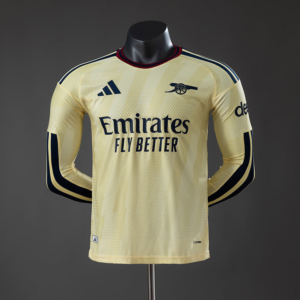 Camisola Arsenal Terceira 26/27 - Manga Comprida - Versão Jogador