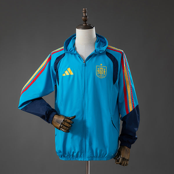 Casaco Impermeável Espanha 2026 - Azul