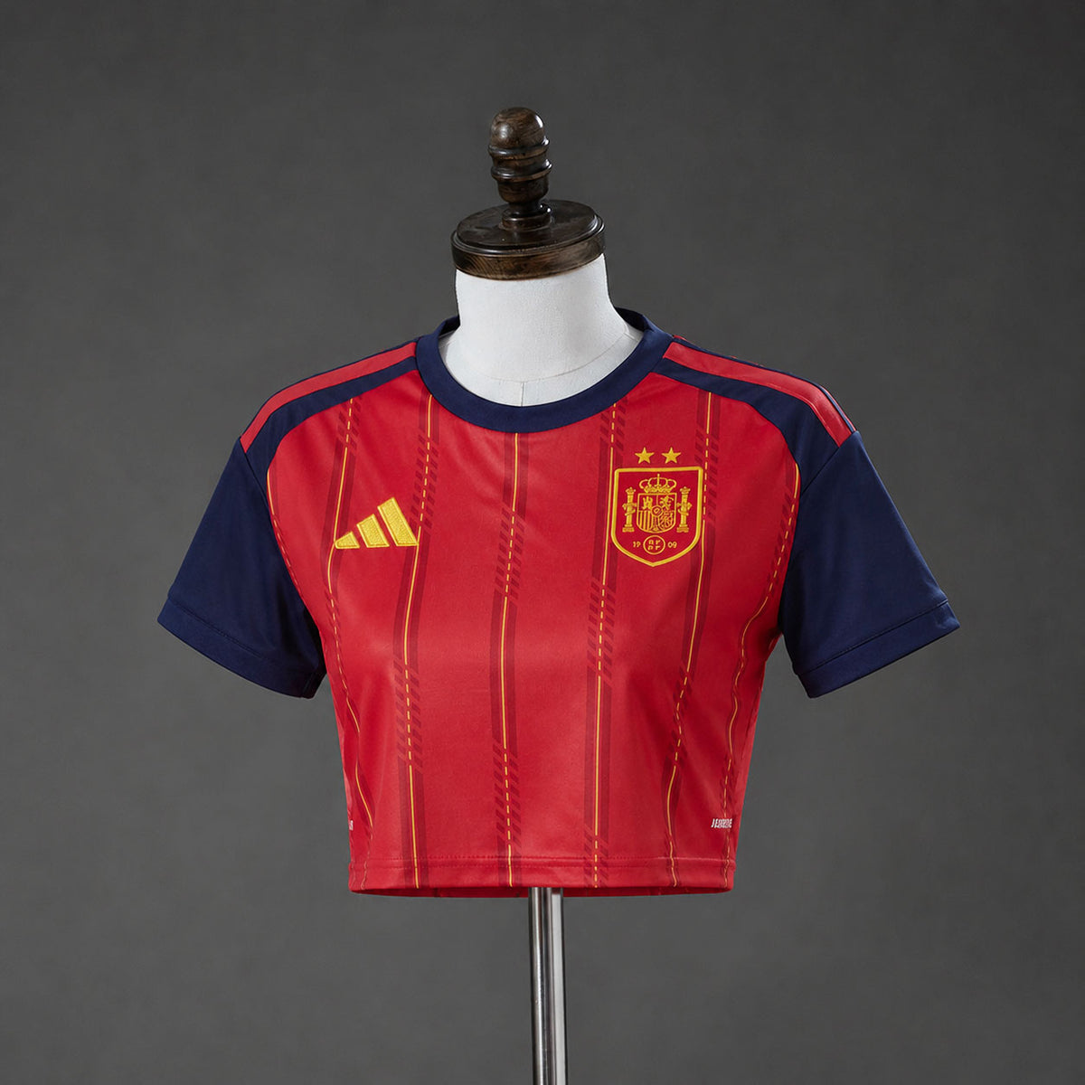 Camisola Espanha Principal Edição Campeã 2 Estrelas 26/27 - Mundial 2026 - Versão Feminina